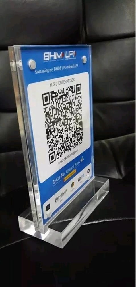 Acryloic table top scanner